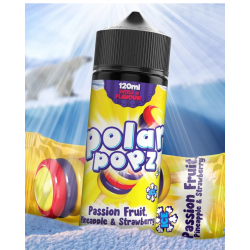 Polar Popz - Passion Fruit, Pineapple & Strawberry - Flavour Concentrate (Just Add VG and/or Nic Shot) - Makes 120ML